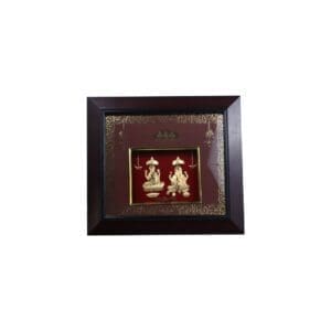 Ganesh Laxmi Gold Frame