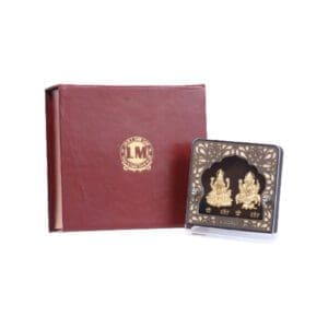 Gold leaf Laxmi Ganesh Frame