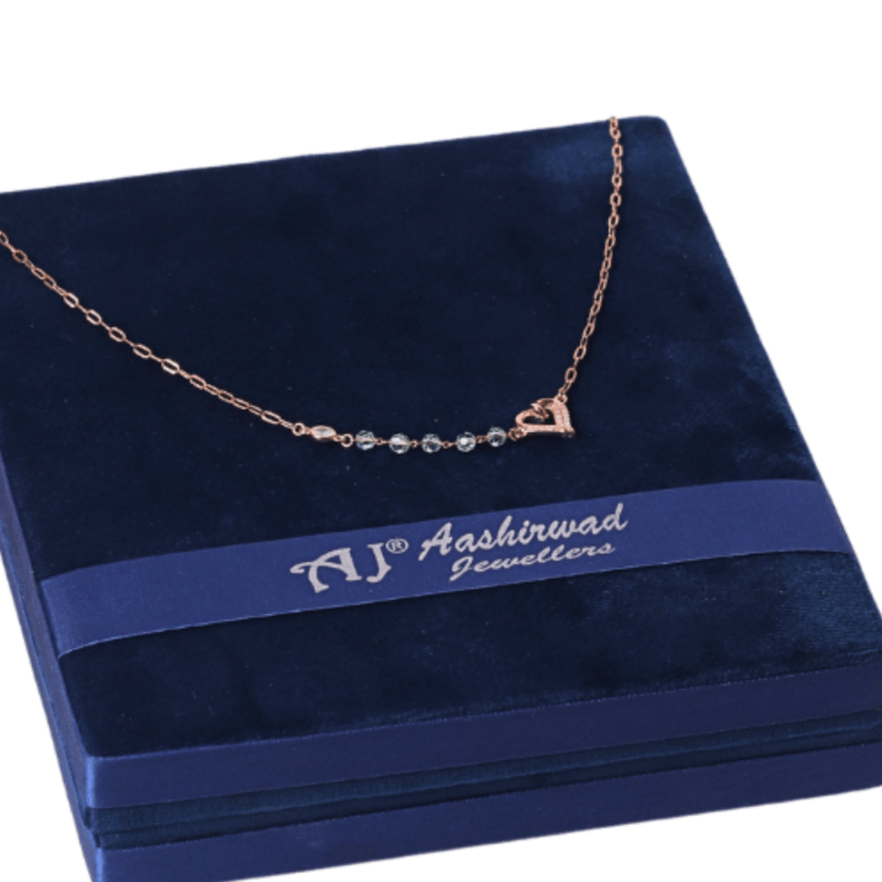 Heart Shape Silver Necklace