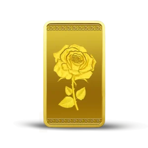 ROSE 24K (999.9) 10 GM GOLD BAR