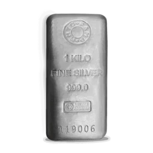 1 Kg Silver Casted Bar 999 Purity