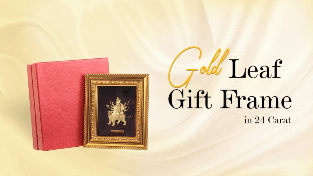 gold leaf gift frame