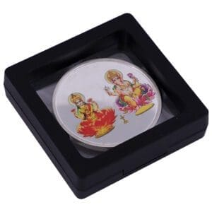 Laxmi Ganesh Coloured Coin 10 gram