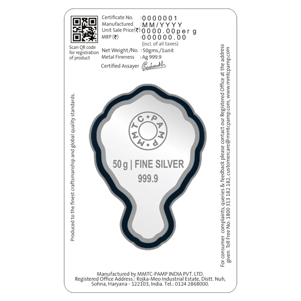 50g-silver-coin-bouquet-of-flower-04 MMTC 50 gm Bouquet of Flower Silver Coin