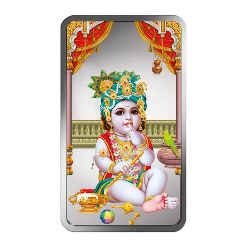 Laddoo Gopal Silver Bar 50gm MMTC