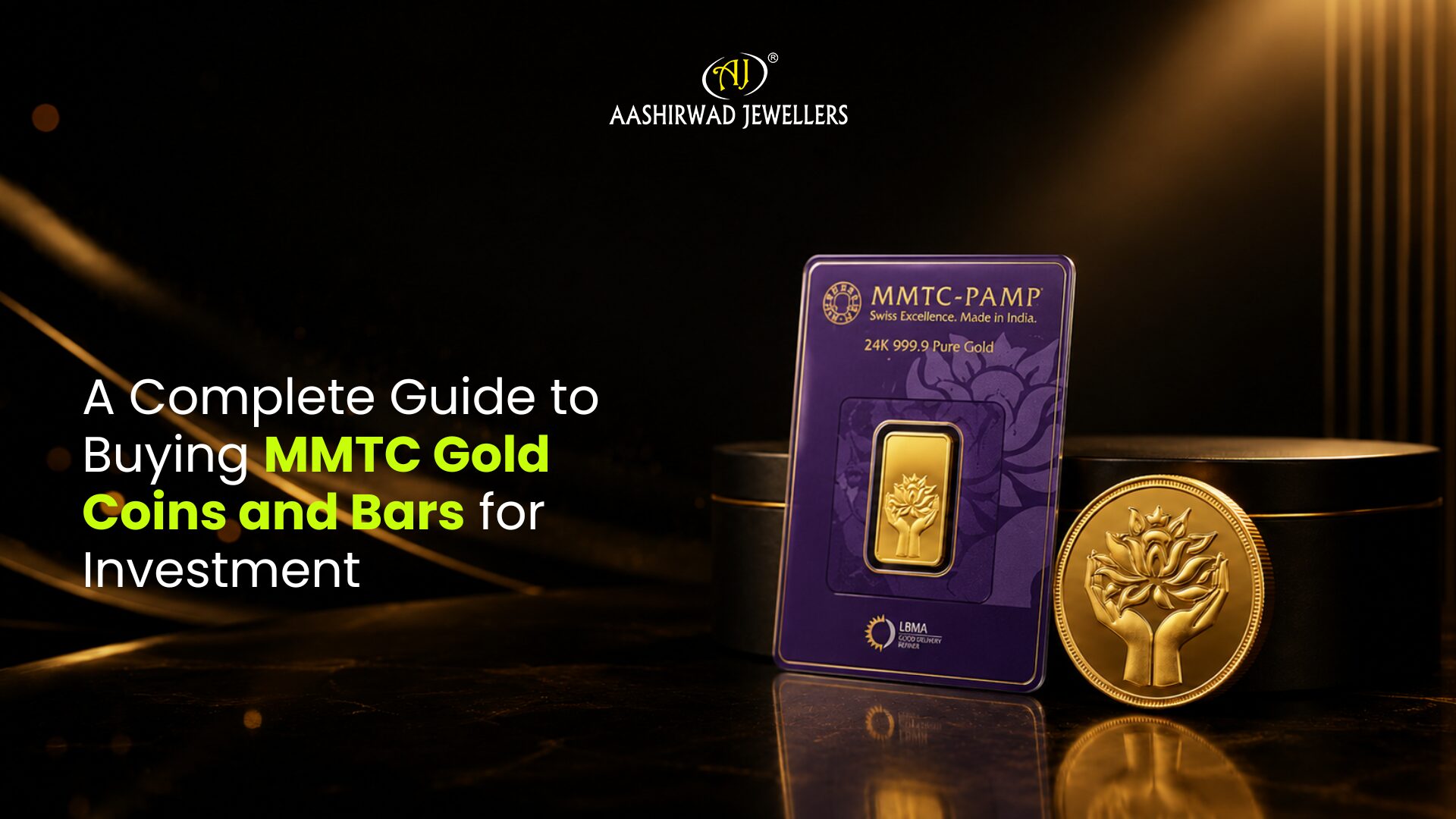 MMTC Gold Coins and Bars for Investment